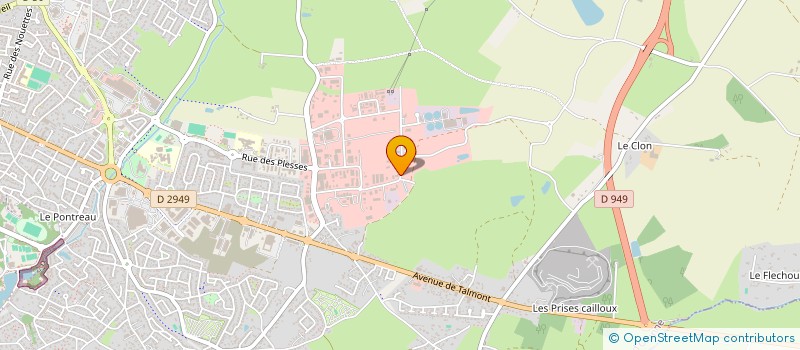 localisation de l'entreprise BATI NICORICH à LES SABLES D'OLONNE