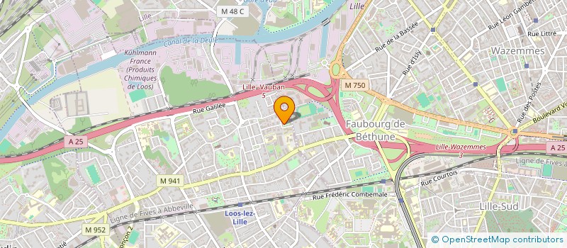 localisation de l'entreprise BATI NOVA  LOOS