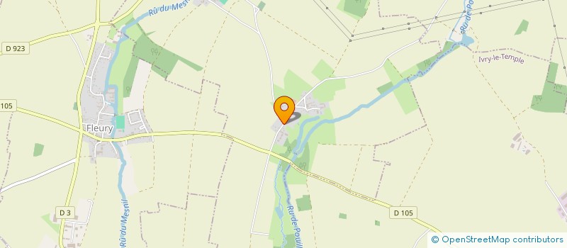 localisation de l'entreprise BATI OISE  FRESNE-LEGUILLON