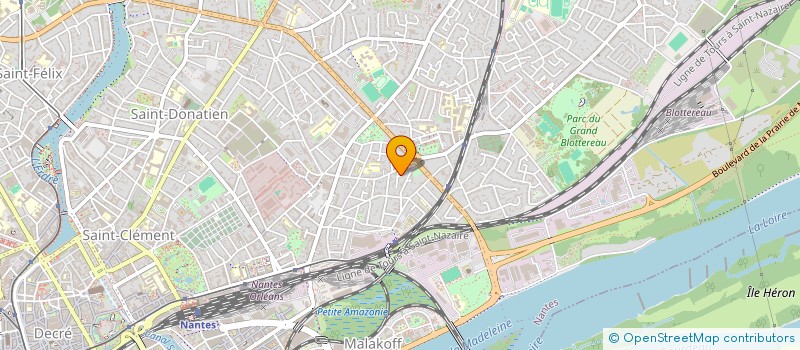 localisation de l'entreprise BATI ONE  NANTES