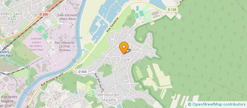 localisation de l'entreprise BATI ONE  VERNEUIL-EN-HALATTE