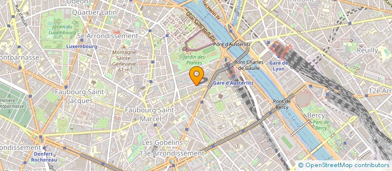 localisation de l'entreprise BATI PEINTURE à PARIS