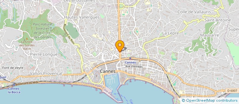 localisation de l'entreprise BATI PILOTE à CANNES