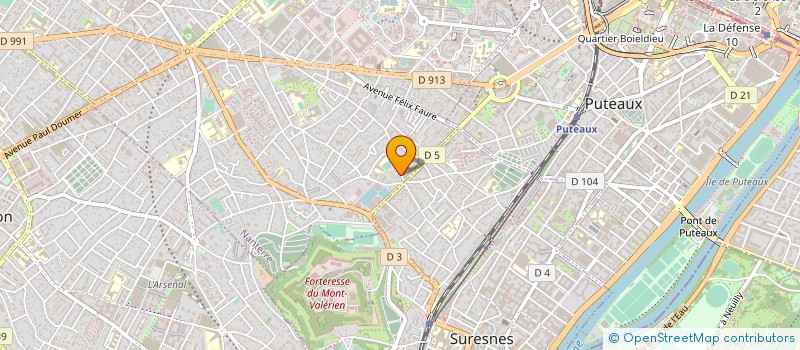 localisation de l'entreprise BATI PIRES  NANTERRE