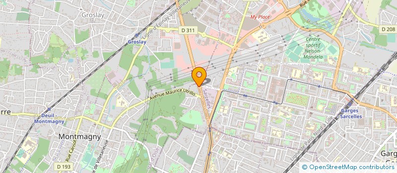 localisation de l'entreprise BATI PLOMBE ELEC  MONTMAGNY