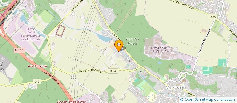 localisation de l'entreprise BATI PLUS  MARCOUSSIS