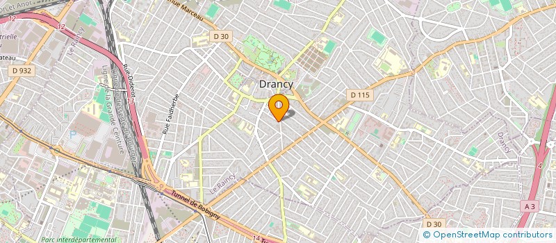 localisation de l'entreprise BATI PLUS  DRANCY