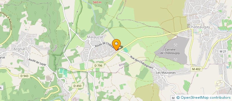 localisation de l'entreprise BATI PLUS  MALAUZAT