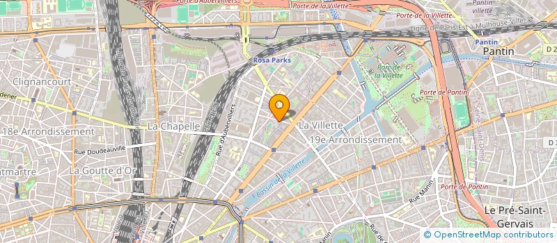 localisation de l'entreprise BATI PLUS à PARIS