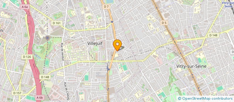 localisation de l'entreprise BATI PLUS à VILLEJUIF