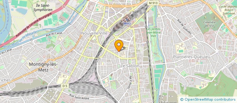 localisation de l'entreprise BATI PLUS  METZ