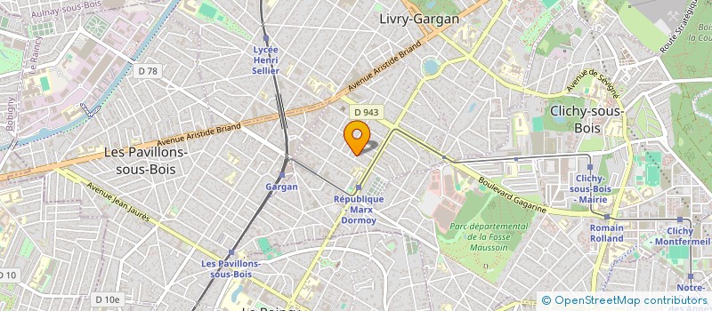 localisation de l'entreprise BATI PLUS RENOVATION MACOR HOUAT ASSOCIES  LIVRY-GARGAN