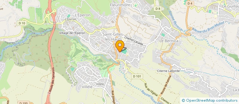 localisation de l'entreprise BATI-PLUS SARL à SAINT-PAUL