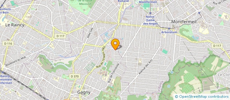 localisation de l'entreprise BATI POL à GAGNY