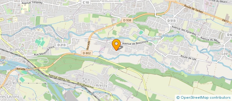 localisation de l'entreprise BATI POL  IDRON