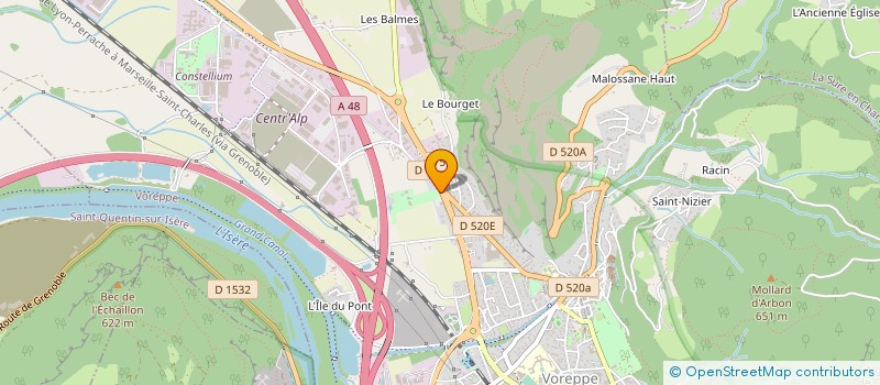 localisation de l'entreprise BATI-POSE à VOREPPE
