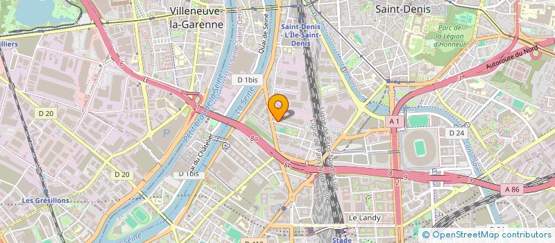 localisation de l'entreprise BATI POSE à SAINT-DENIS