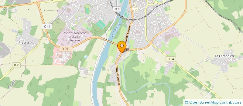 localisation de l'entreprise BATI POSE  CHAUVIGNY