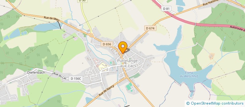 localisation de l'entreprise BATI PRATIQUE FACADE à PUTTELANGE-AUX-LACS