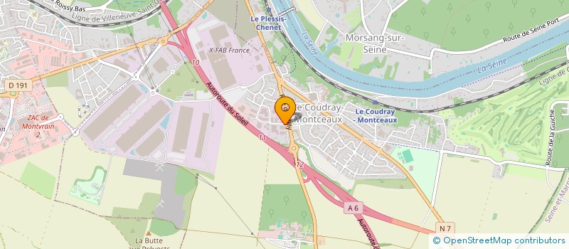 localisation de l'entreprise BATI PRESTO  RIS-ORANGIS