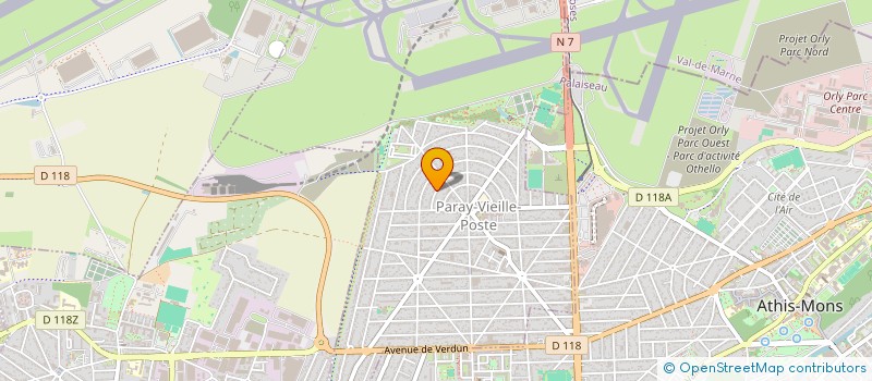 localisation de l'entreprise BATI PRIME à PARAY-VIEILLE-POSTE