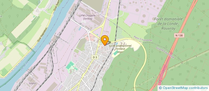 localisation de l'entreprise BATI PRIVILEGE à GRAND-COURONNE