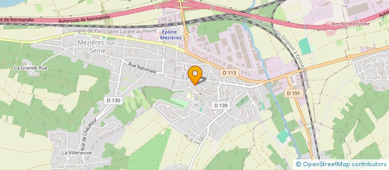 localisation de l'entreprise BATI PRO 2000  EPONE