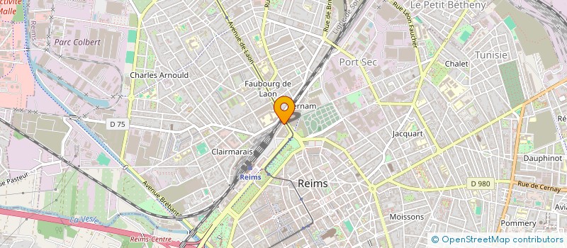 localisation de l'entreprise BATI PRO 51  REIMS