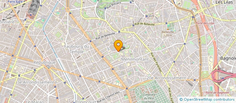 localisation de l'entreprise BATI PRO  PARIS