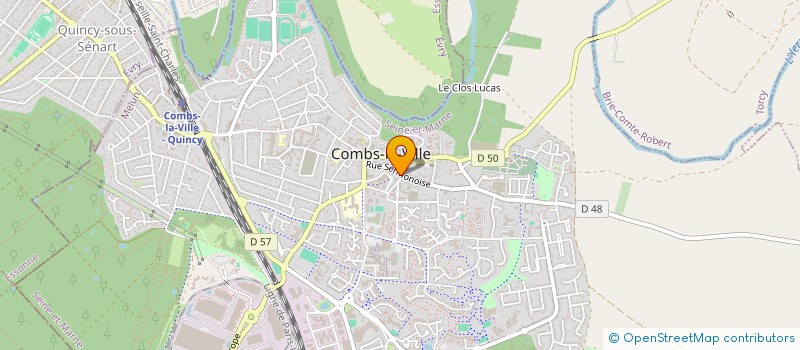 localisation de l'entreprise BATI PRO  COMBS-LA-VILLE