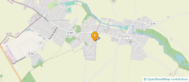 localisation de l'entreprise BATI PRO  SAINT-PATHUS