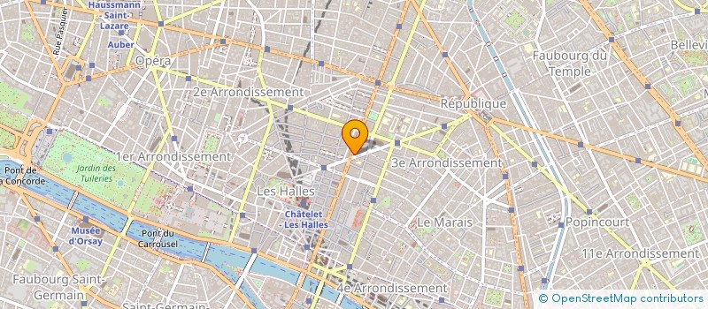 localisation de l'entreprise BATI PRO  PARIS