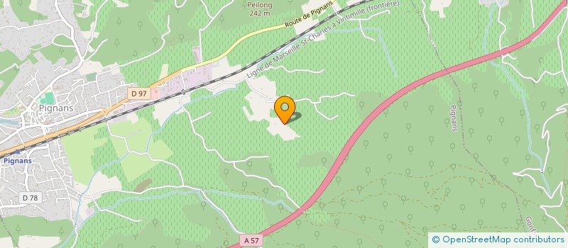 localisation de l'entreprise BATI PRO  TOULON