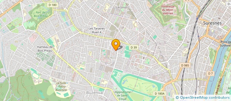 localisation de l'entreprise BATI PRO à RUEIL-MALMAISON