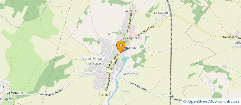 localisation de l'entreprise BATI PRO EVOLUTION à BALZAC