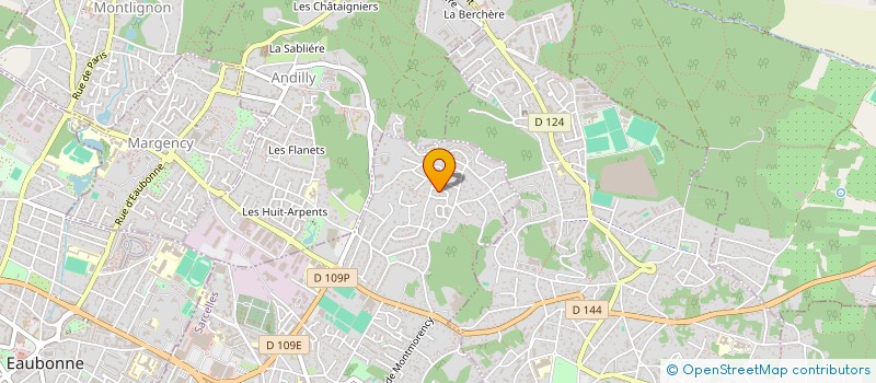 localisation de l'entreprise BATI-PRO M&G à SOISY-SOUS-MONTMORENCY