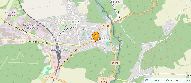 localisation de l'entreprise BATI PRO'POSE à LE MALESHERBOIS