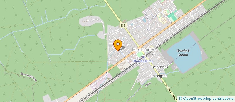 localisation de l'entreprise BATI PRO PULSE  MARCHEPRIME