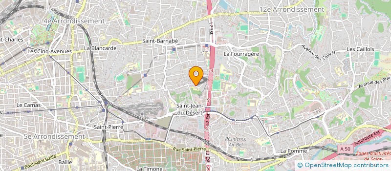 localisation de l'entreprise BATI PRO RENOV à MARSEILLE