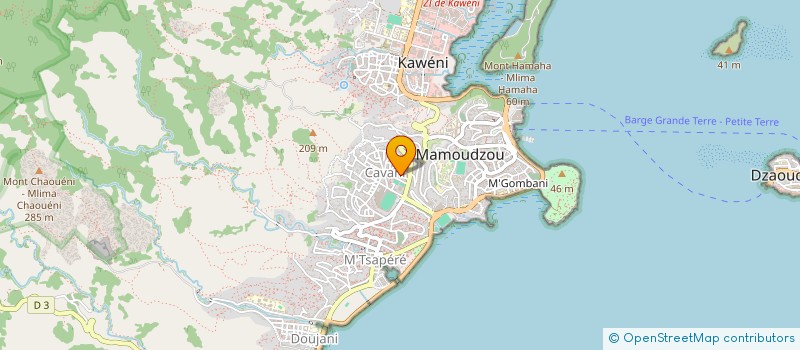 localisation de l'entreprise BATI PROPRE 101  MAMOUDZOU