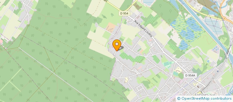 localisation de l'entreprise BATI-PROS  FRESNES-SUR-ESCAUT