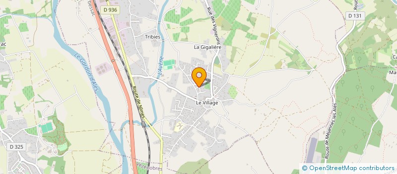 localisation de l'entreprise BATI PROVENCE à SAINT-HILAIRE-DE-BRETHMAS