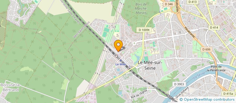 localisation de l'entreprise BATI QUINZE à LE MEE-SUR-SEINE