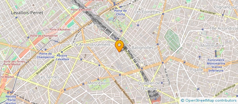 localisation de l'entreprise BATI RENO à PARIS