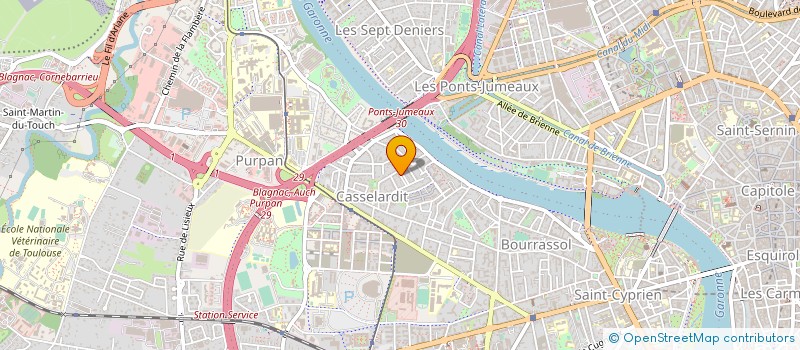 localisation de l'entreprise BATI RENOV 31 à TOULOUSE