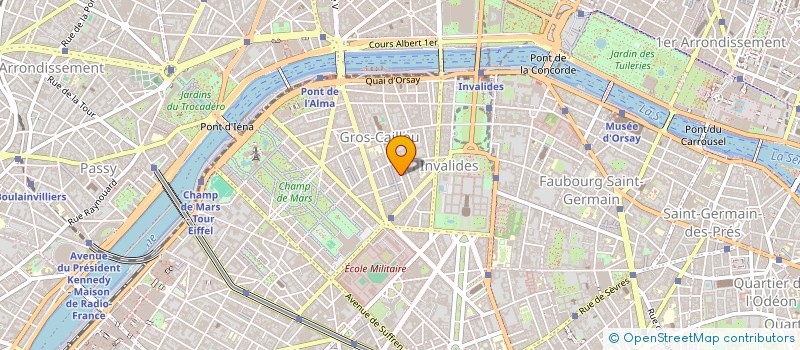 localisation de l'entreprise BATI RENOV à PARIS