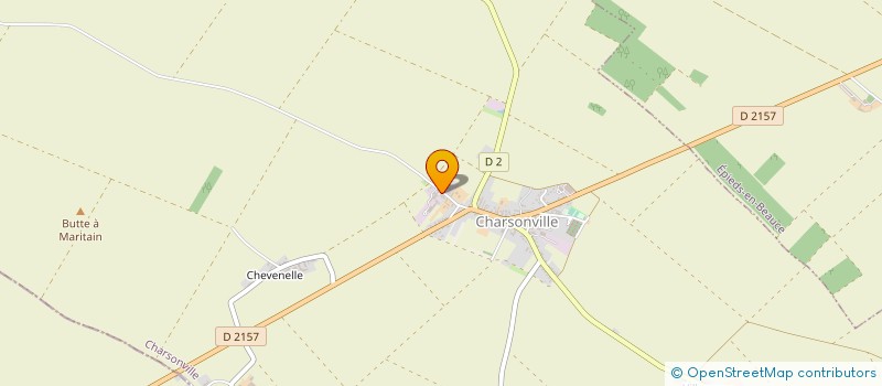 localisation de l'entreprise BATI RENOV à CHARSONVILLE