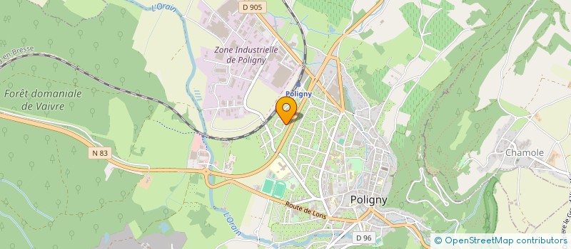 localisation de l'entreprise BATI RENOV 39 à POLIGNY