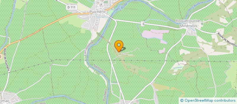 localisation de l'entreprise BATI RENOV  SAINT-COUAT-D'AUDE