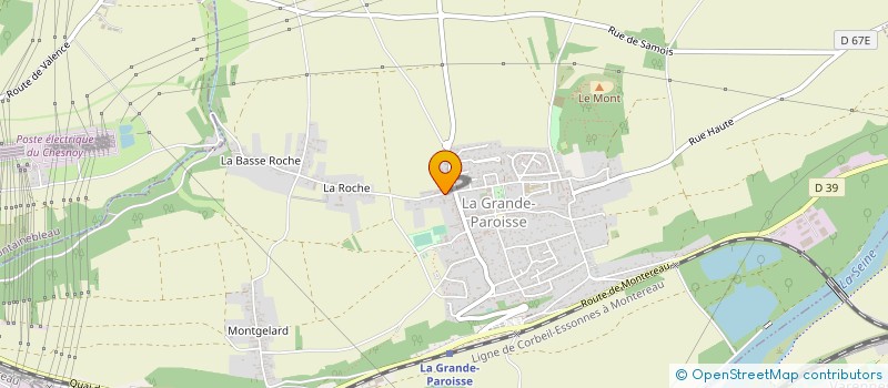 localisation de l'entreprise BATI RENOV 45  LA GRANDE-PAROISSE